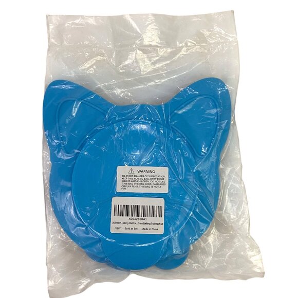 Licking Mat for Pets Cat Dog Blue Silicone Slow Feeder Dish or Enrichment Toy - Picture 4 of 6